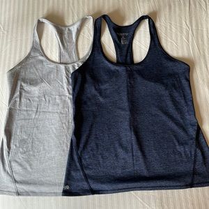 Set of two racerback workout tanks from Ideology (Macys) Size Medium